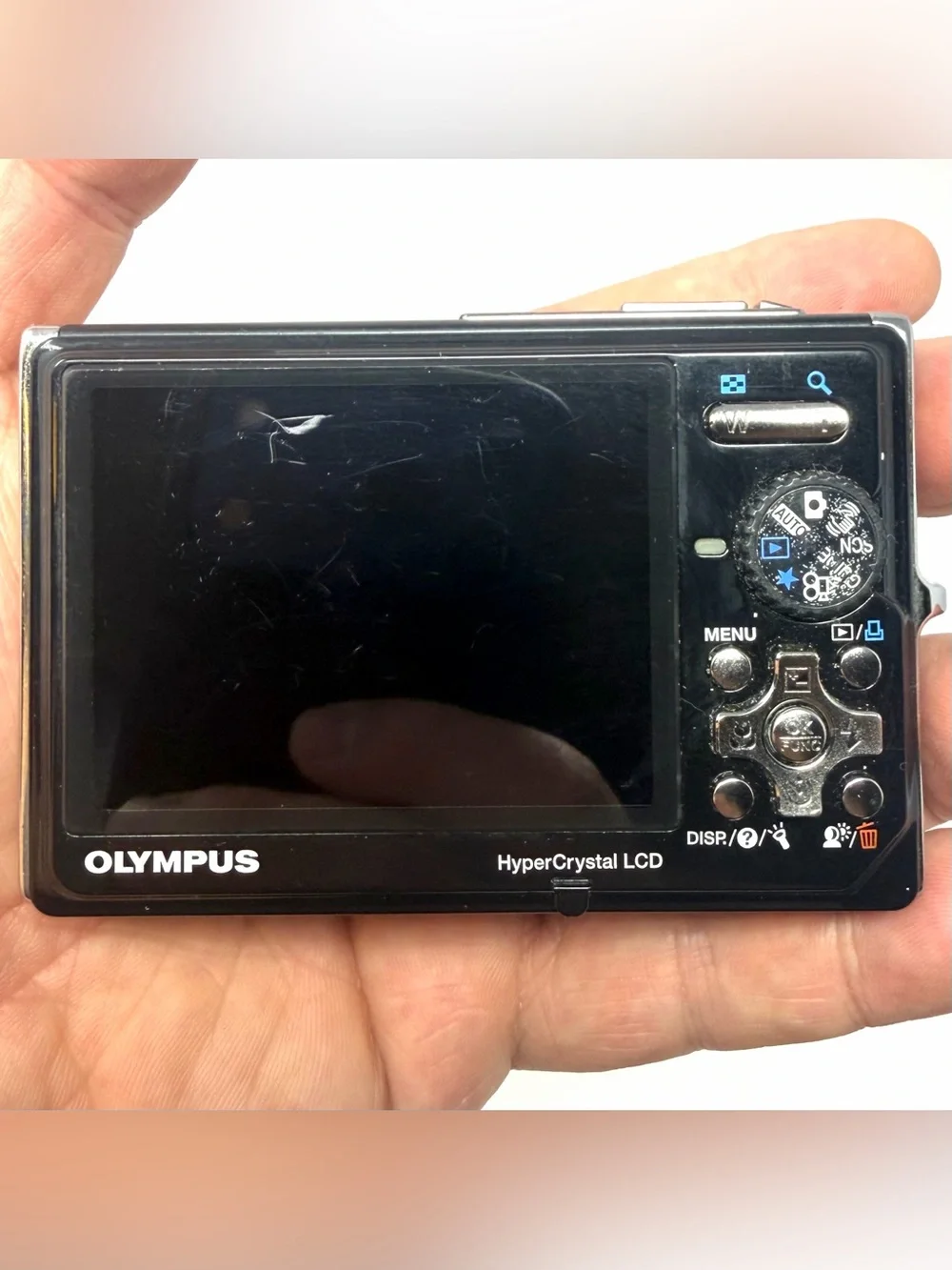 Olympus Stylus 1050SW Black 10.1MP Digital Camera Waterproof Shockproof TESTED